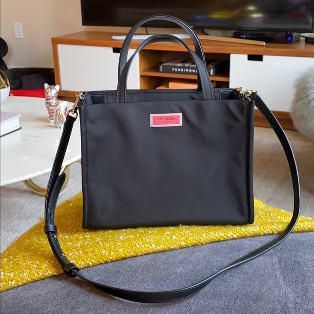 Kate Spade Black Bag with removable strap